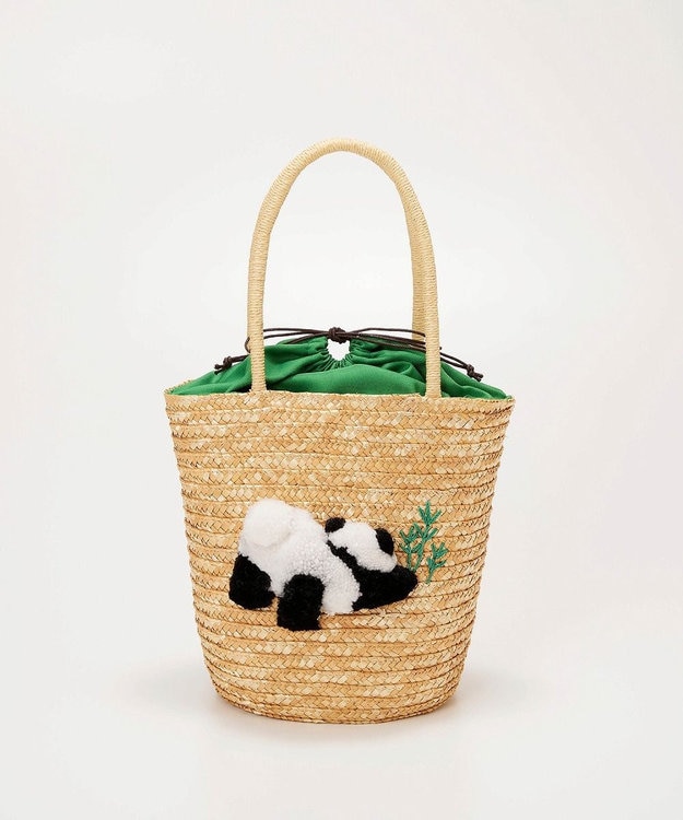 TREASURE TOPKAPI】 アニマル カゴバッグ【ハシビロコウ/ パンダ/ カバ