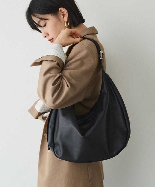 ソフトレザーラウンドビッグショルダーバッグ(CE-1325-WEB) / russet