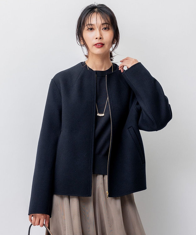 ウールリバー ショート ブルゾン / 23区 | ファッション通販 【公式