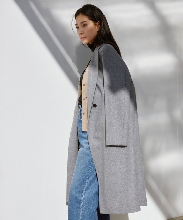 ウールカシミヤメルトン チェスターコート / ICB | ファッション通販