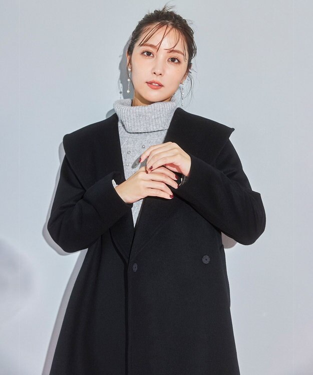 LOOFAH ショールカラーウールコート / TOCCA | ファッション通販