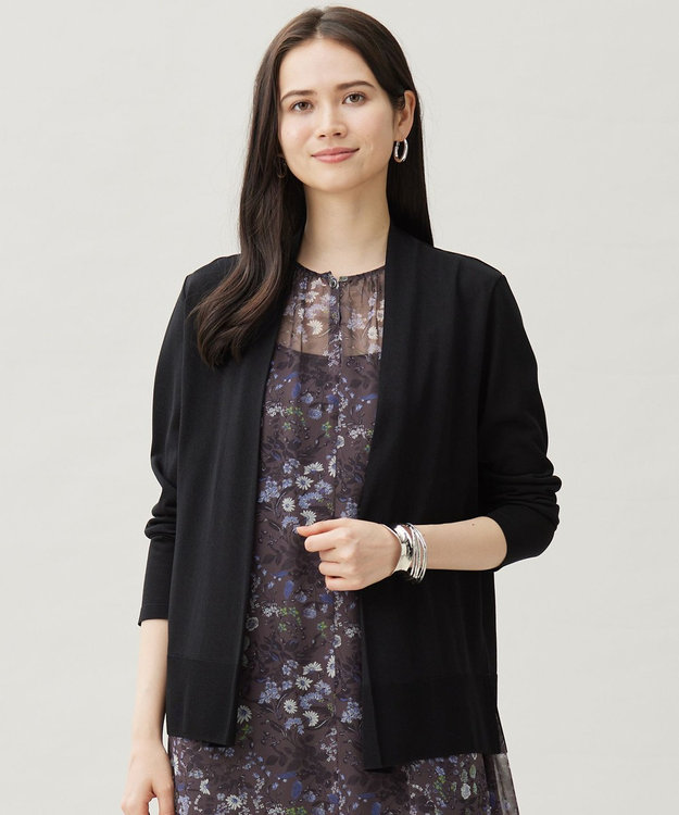 接触冷感・UVケア・洗える】ファンクショナル カーディガン / 自由区