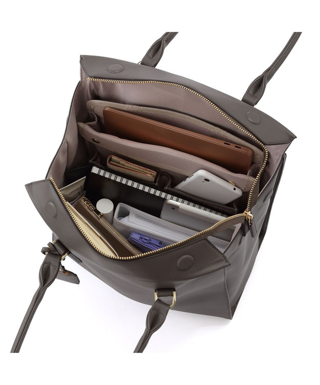 PCケース付・A4収納】【雑誌掲載】Jewelna Rose OLバッグ エト トート