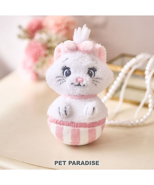 ディズニー マリー 帽子箱 ぬいぐるみ トイ / PET PARADISE