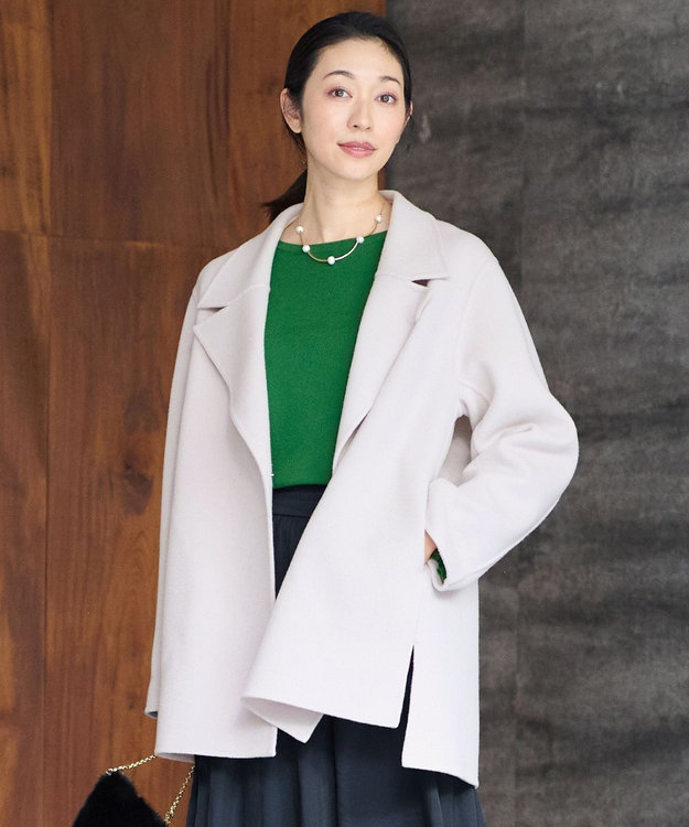 ウールリバーショート コート / 自由区 | ファッション通販 【公式通販