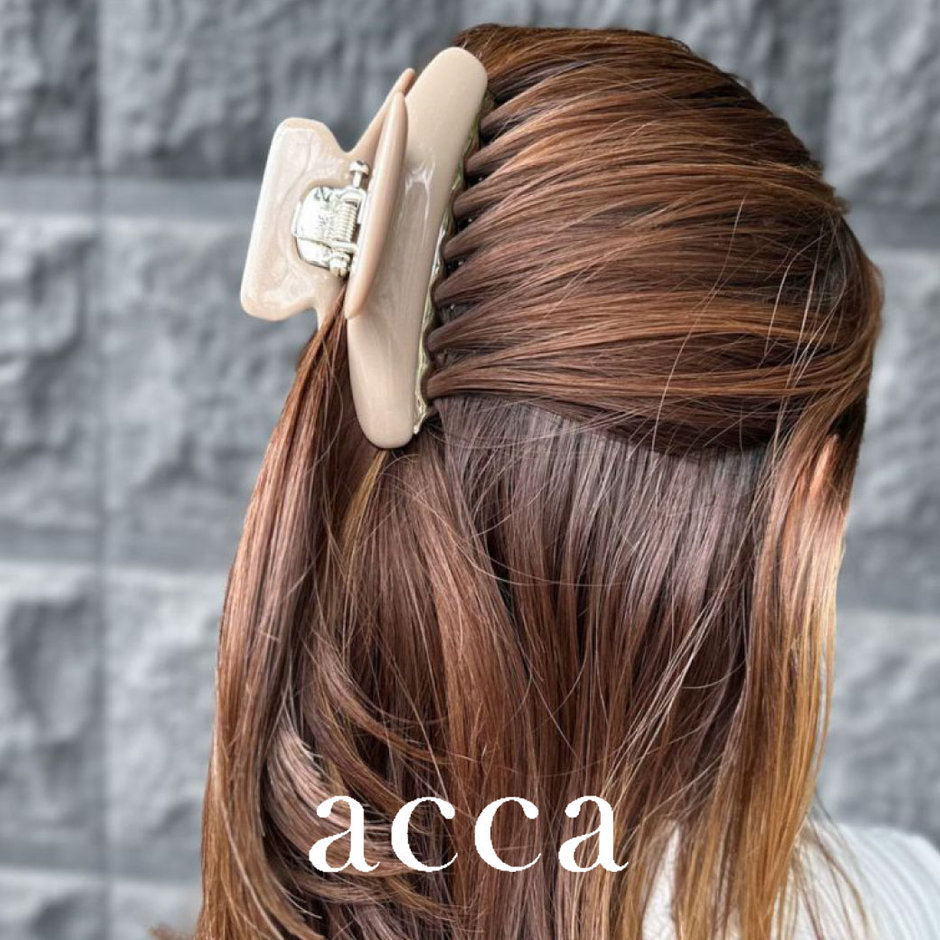 2025年のスタートにふさわしい。ヘアクリップで新しい私を | acca