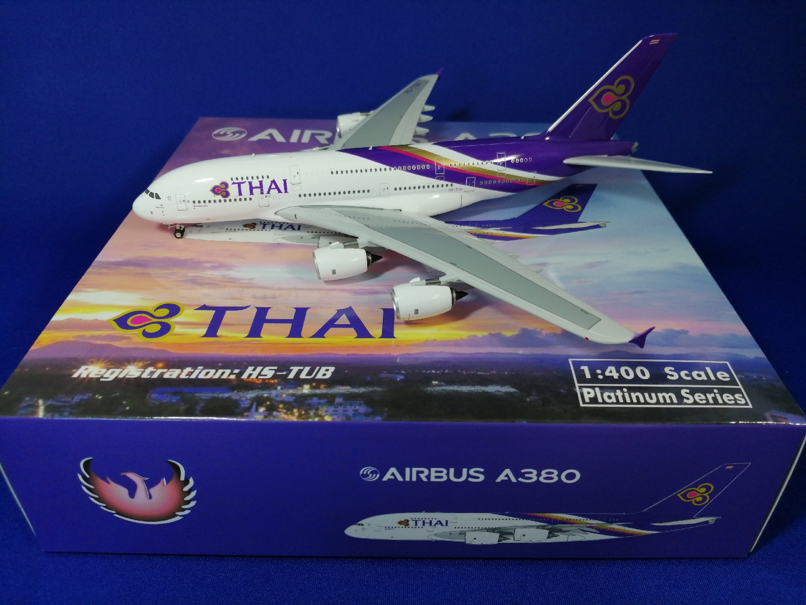 11665 Phoenix Thai / タイ国際航空 A380 HS-TUB 1:400 完売しました