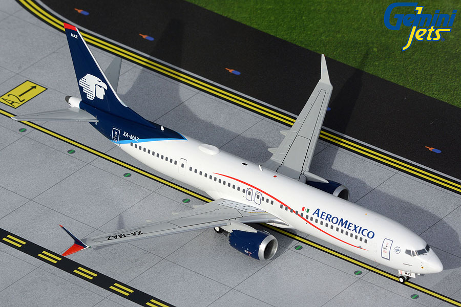G2AMX1002 GEMINI 200 Aeromexico / アエロメヒコ B737 MAX9 XA-MAZ 1