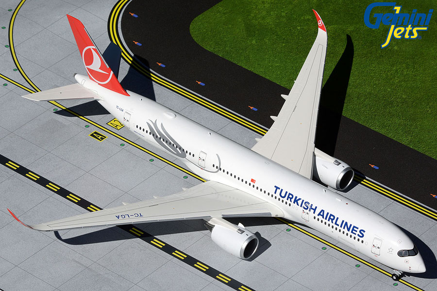TURKISH AIRLINES 航空機モデル 1/200 スタンド付き TURKISH AIRLINES