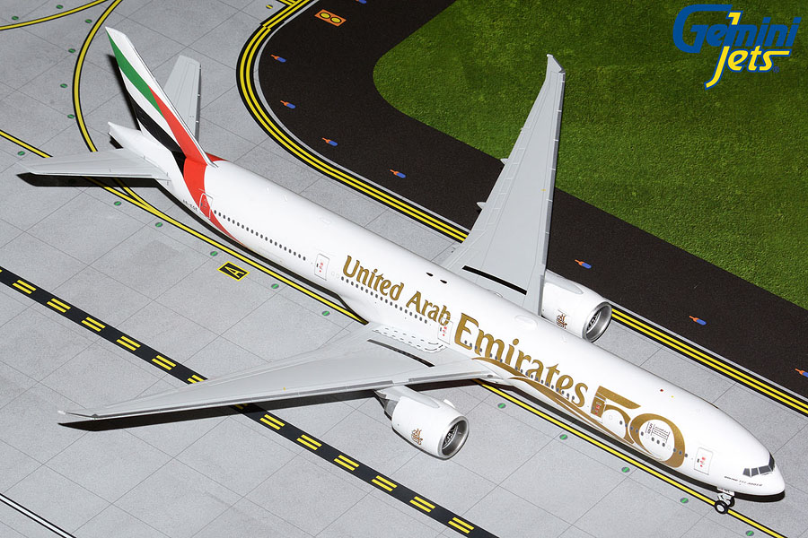 G2UAE1055 GEMINI 200 Emirates / エミレーツ航空 B777-300ER UAE 50th