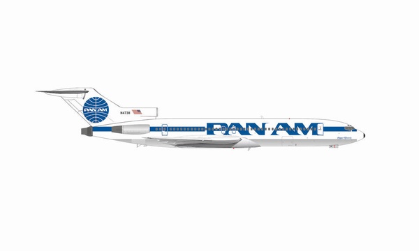 571845 Herpa Pan Am / パンアメリカン航空 パンナム B727-200 N4738