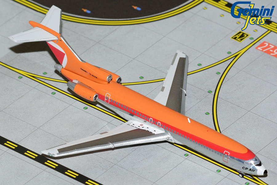 GJCPC2091 GEMINI JETS CP Air B727-200/Adv polished C-GCPB 1:400