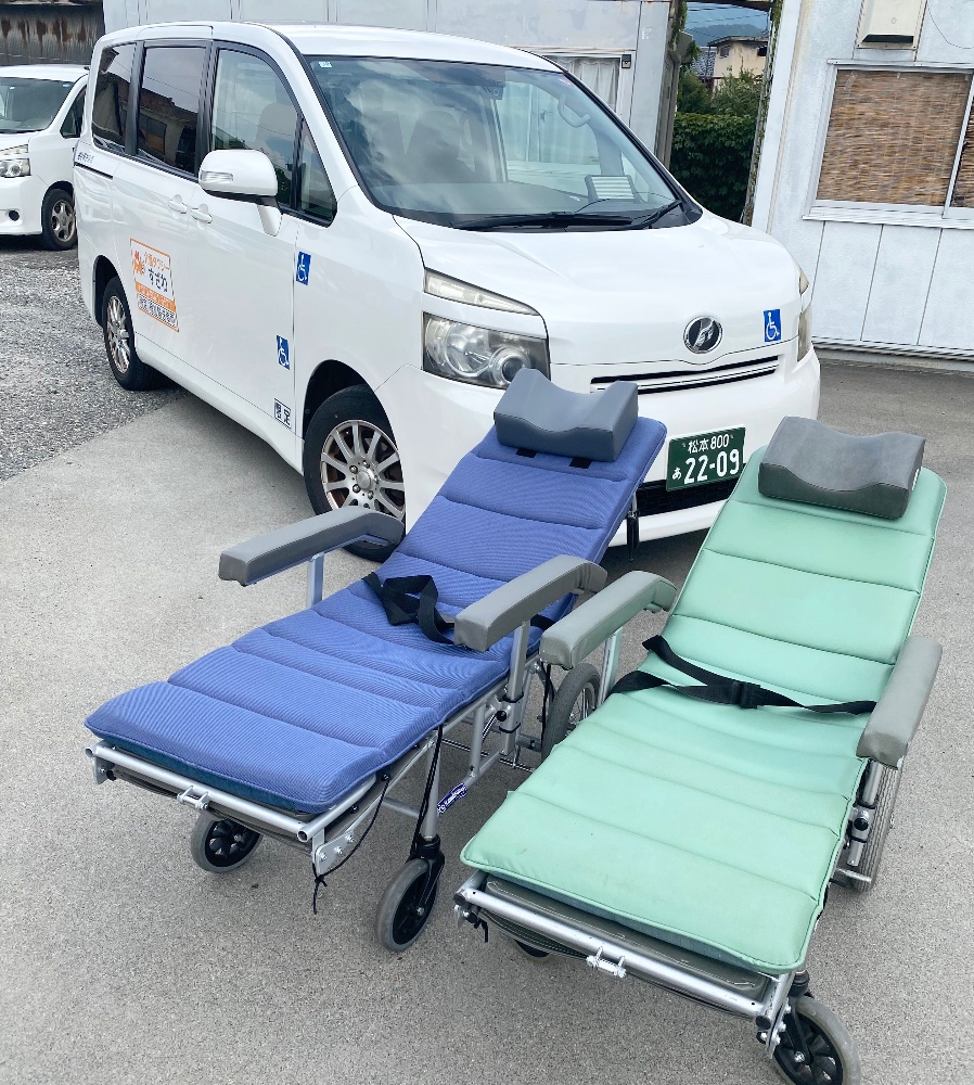 ストレッチャー搬送｜松本市の介護タクシーすざわ | 介護タクシーす