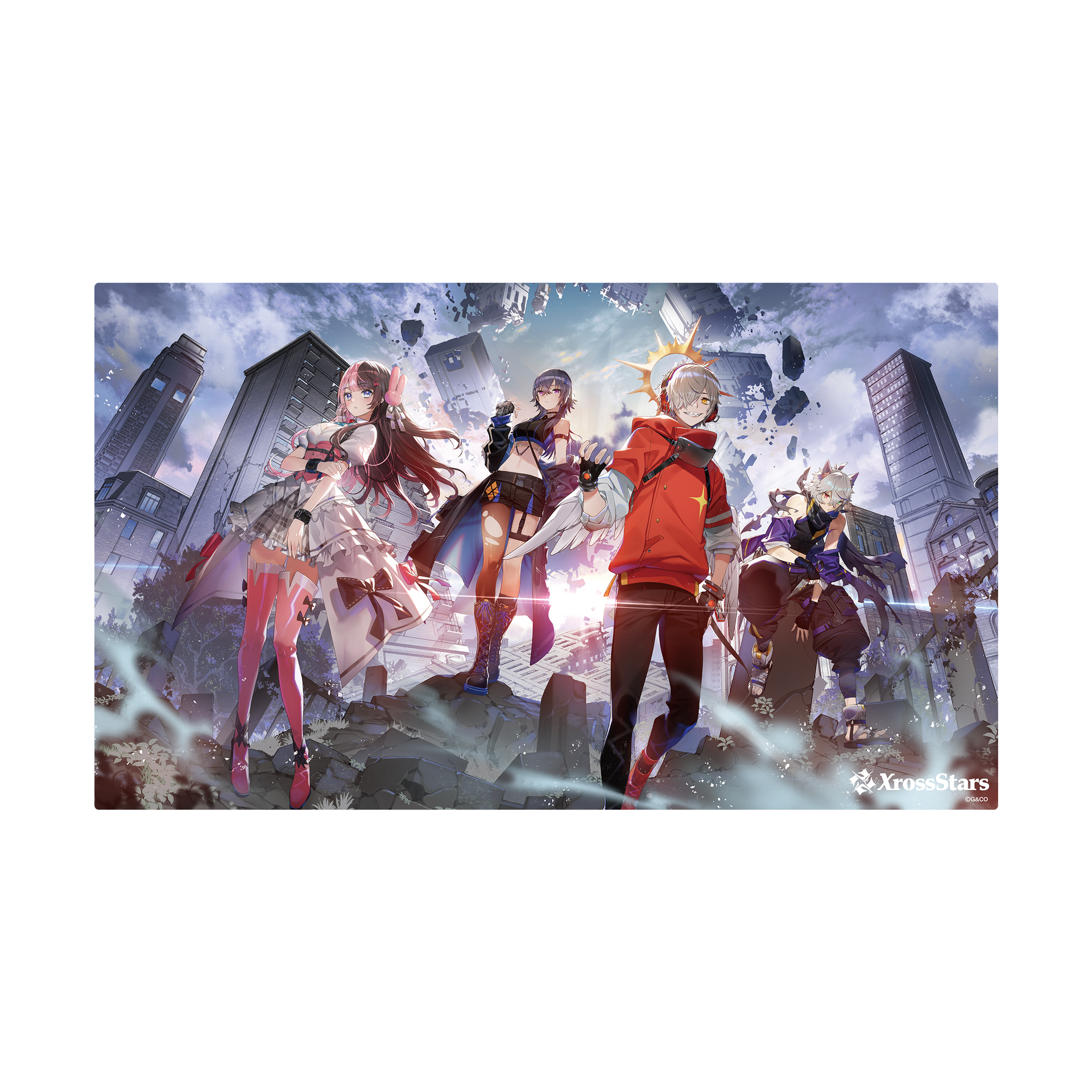 Xross Stars Play Party 2025』描きおろしプレイマット Xross Stars