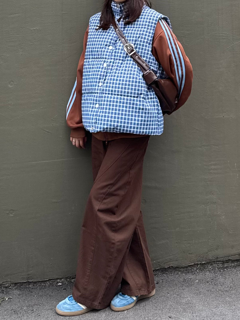 チェックダウンベスト DPB91046 – CRAMMY