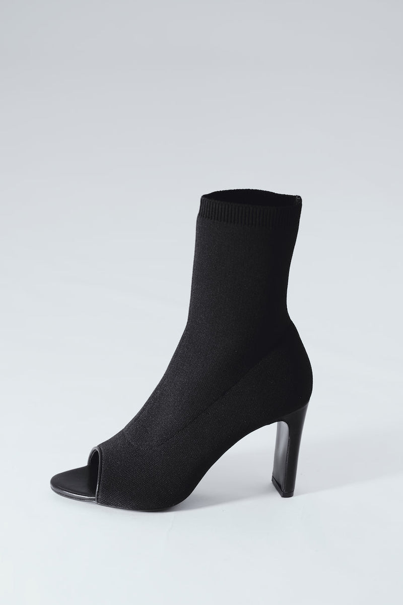 オープントゥ ニットブーツ – CRAMMY