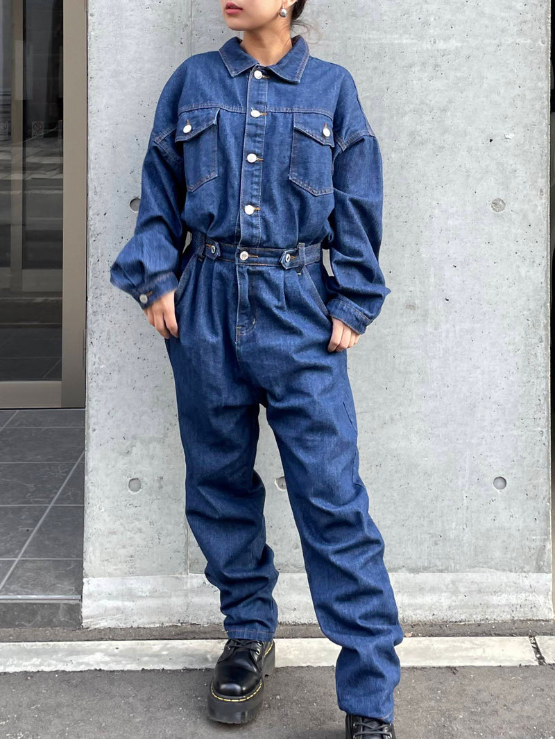 デニムジャンプスーツ DPA27158 – CRAMMY