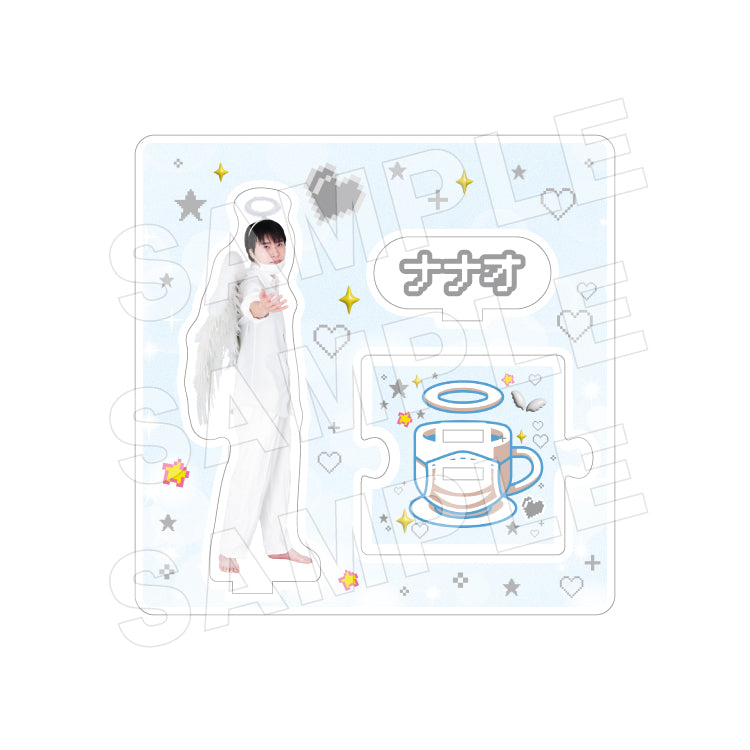 ナナオカフェ2025】7つ繋げてコンプリート!アクリルスタンド｜ナナオは