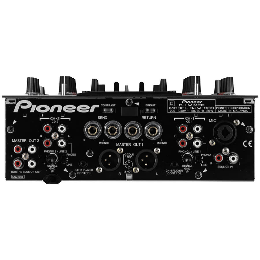 Pioneer DJ DJM-909 2-channel touch-screen scratch mixer - Credible