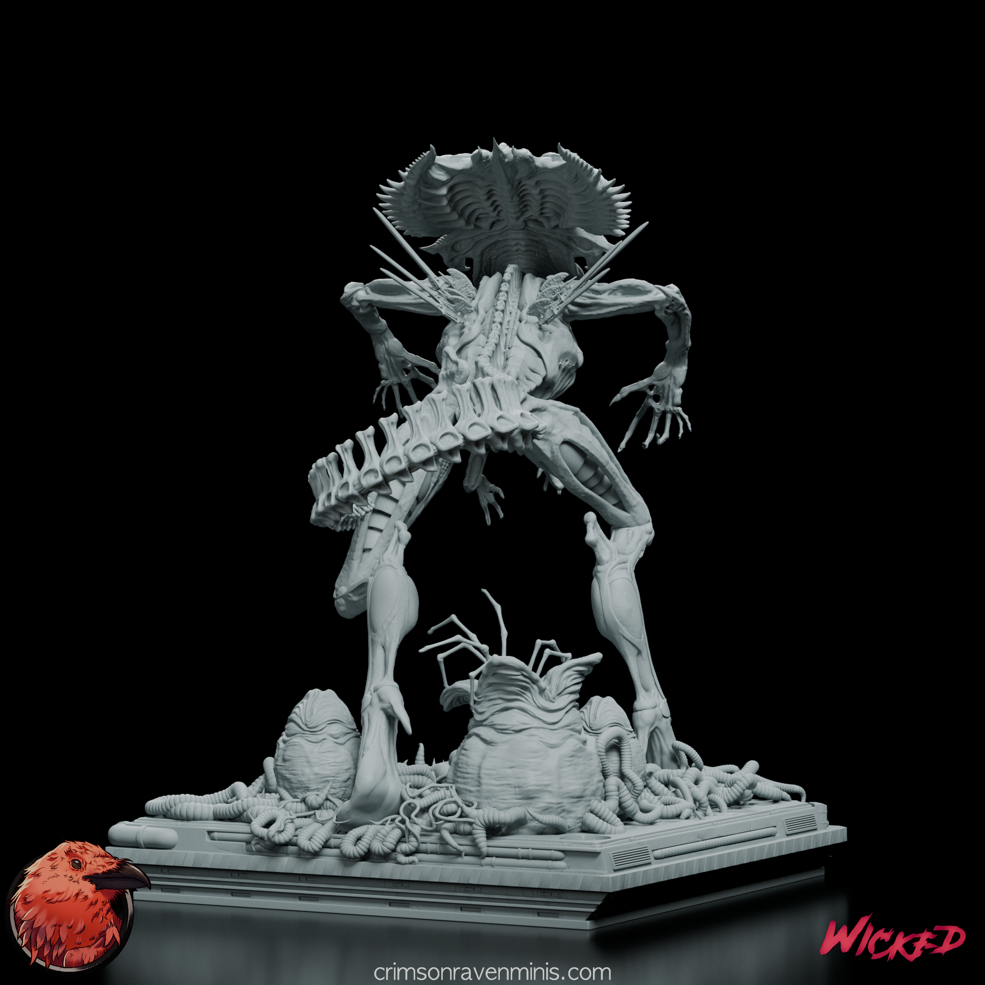 Alien Xenomorph Queen Model Kit | Sci-Fi Horror Masterpiece