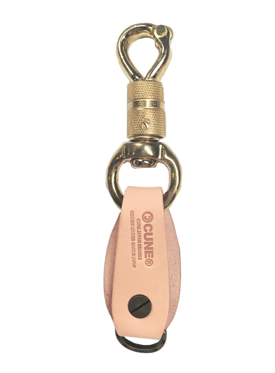 ごついレザーキーホルダー｜ウサギがいる｜CUNE ONLINE STORE