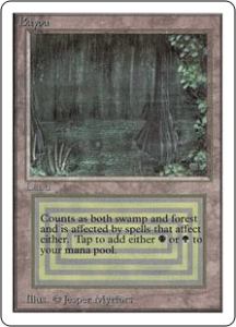 MTG】原点にして最強の土地、デュアルランドというプレイヤーにも