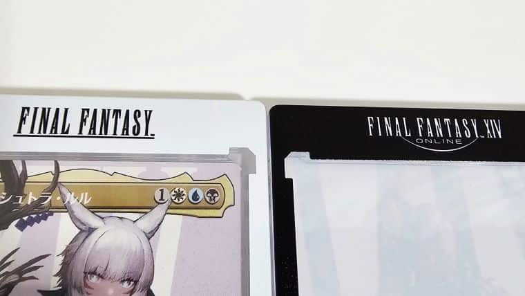 TCGサプライ】ファイナルファンタジーのONE-TOUCH EDGEが届いたので