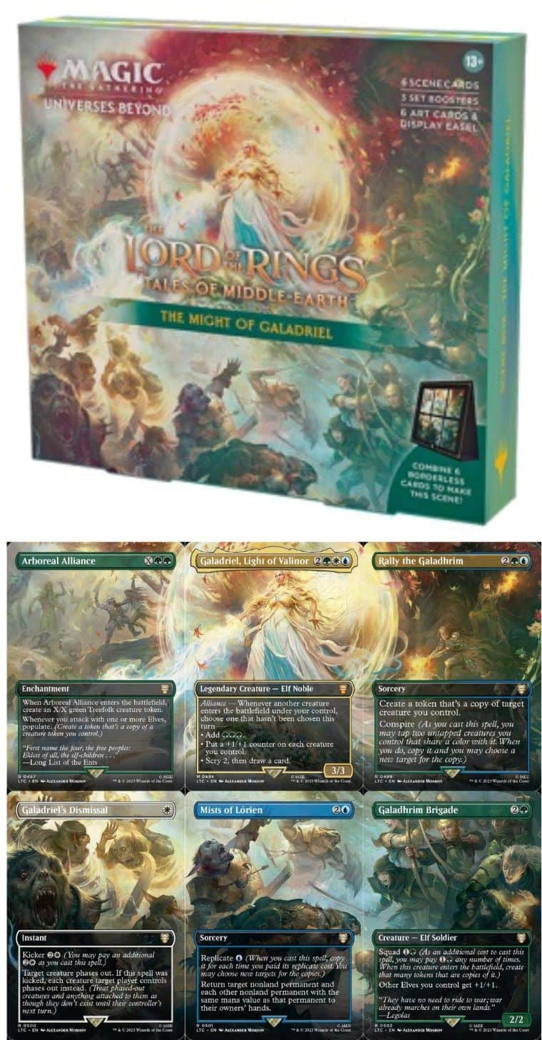 マジック：ザ・ギャザリング指輪物語ホリデーリリースの収録内容と封入