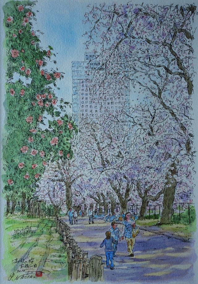 ペンと透明水彩で描く はじめての水彩画｜高崎カルチャーセンター