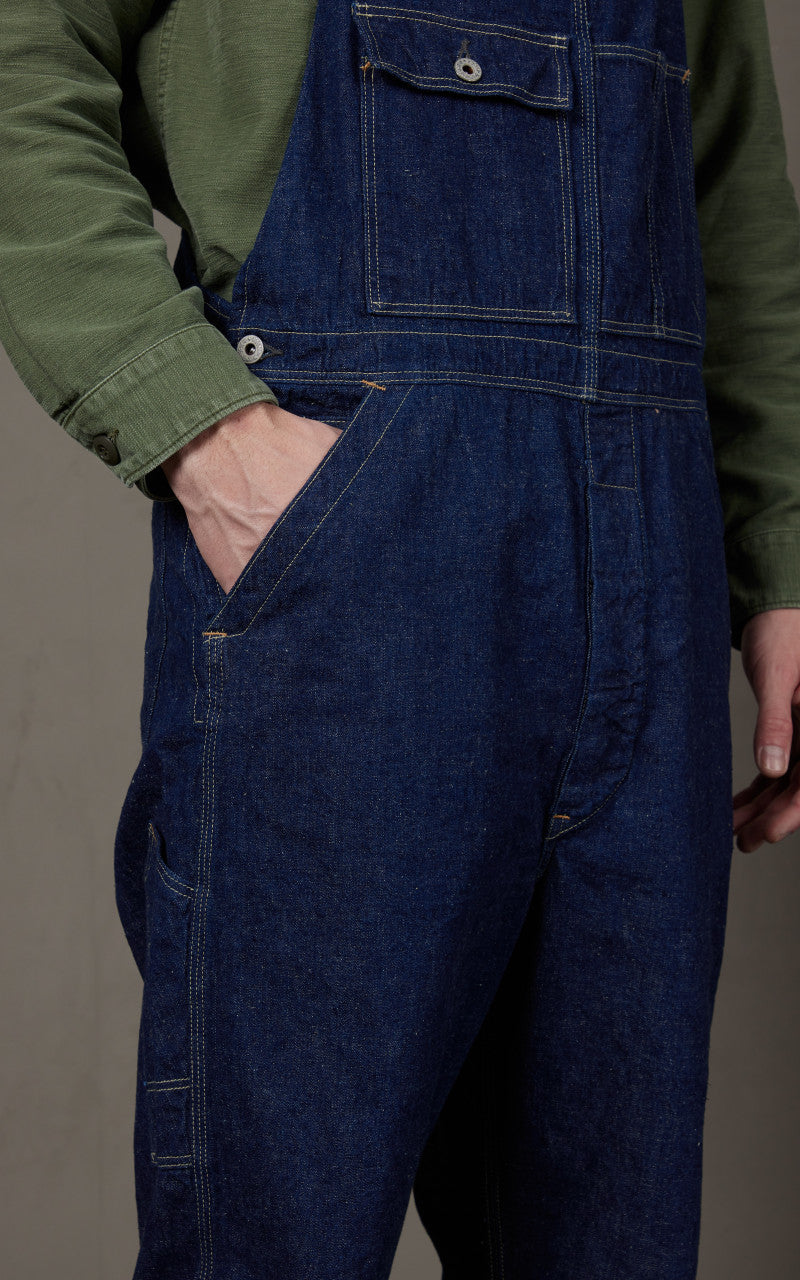 OrSlow 1930's Denim Overall Indigo One Wash