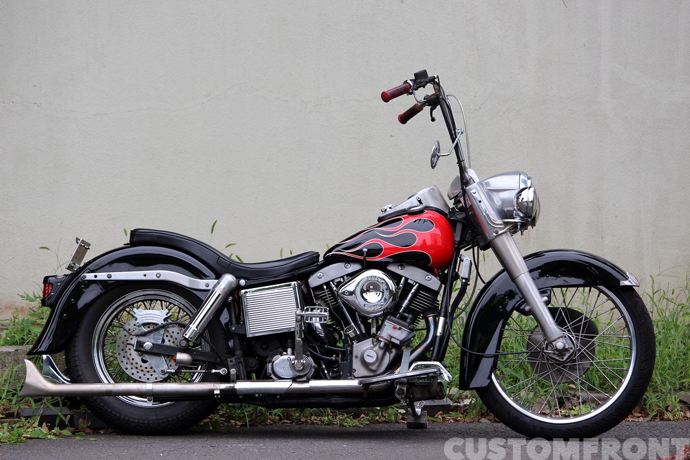 ハーレー ショベル FLH 1982のチョッパーチョロスタイル・ブートレグ