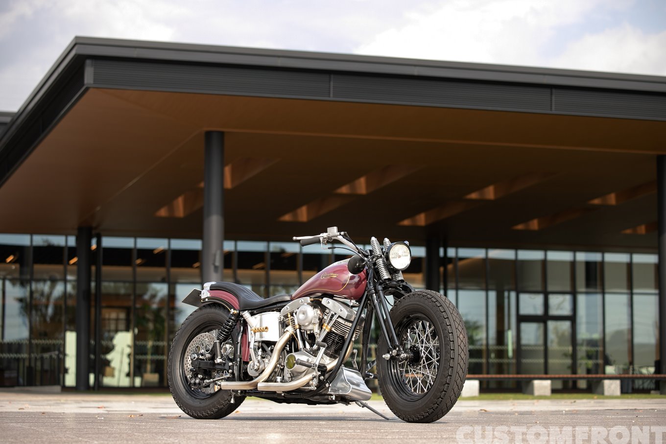 Groove Worksのショベルヘッドのネオボバーカスタム FXWG 1983年