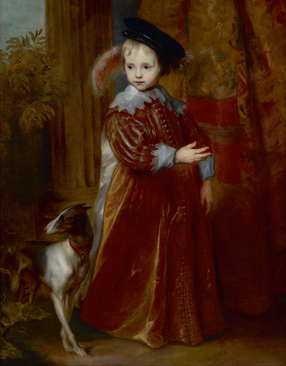 Portrait of Prince William II of Orange as a Child, about 1631 by