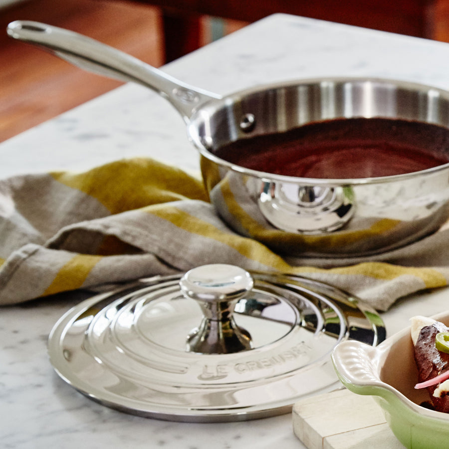 Le Creuset Stainless Steel Saucier - 3.5-quart – Cutlery and More