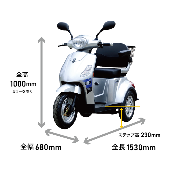 アクティブに動くシルバー世代の次世代EVミニカーSILD（要普通免許