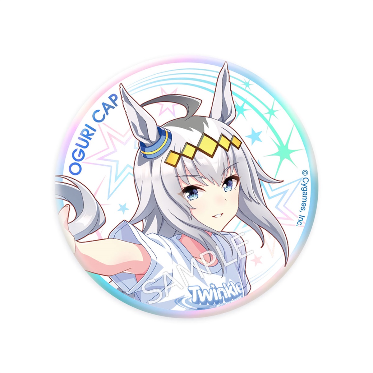 ウマ娘 ハピネスチャンスくじ ハピチャン 缶バッジ ナリタタイシン