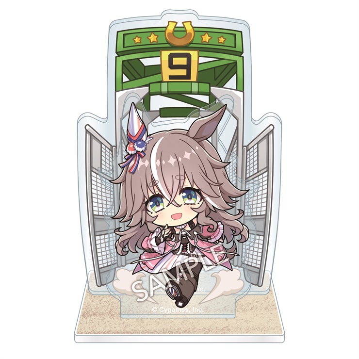 ウマ娘 プリティーダービー 公式スターティングゲート アクリル