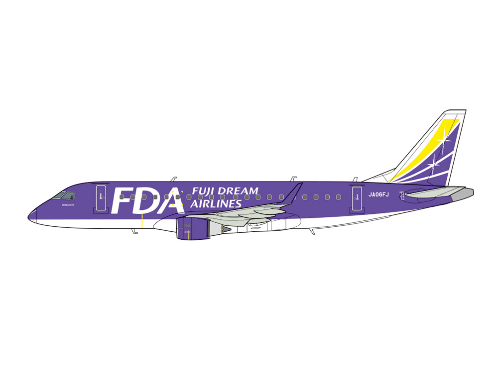 タミヤ 1/100 エアークラフトシリーズ フジドリームエアラインズ