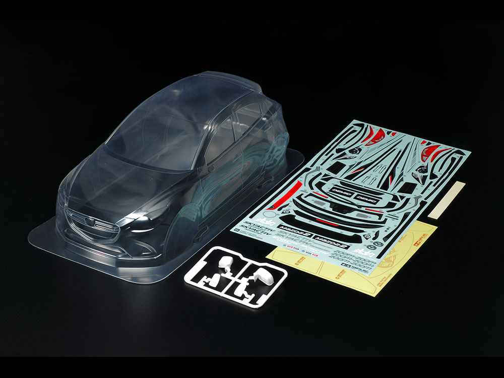 タミヤ RC特別企画商品 1/10RC マツダ デミオ 軽量ボディパーツセット