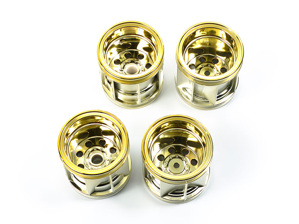 タミヤ RC特別企画商品 WR-02 ゴールドメッキホイールセット （F・R