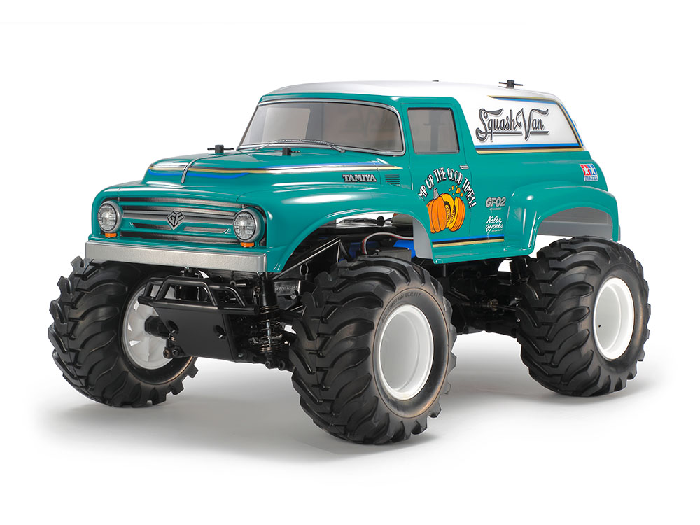 タミヤ 電動RCカーシリーズ 1/10RC スカッシュバン（GF-02シャーシ