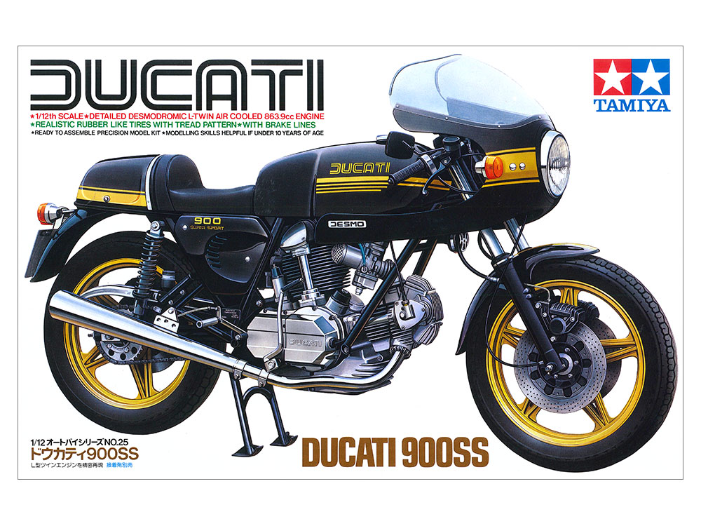 タミヤ 1/12 オートバイシリーズ ドゥカティ 900SS | タミヤ