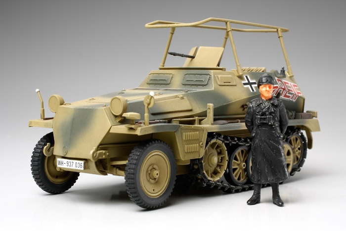 タミヤ 1/48 MMコレクション ドイツ 無線指揮車 Sd.Kfz. 250/3