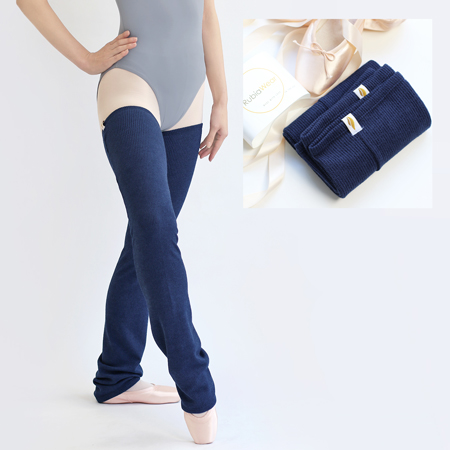 バレエ・ダンス用品のミルバ / Rubia RBFL6 フルレッグウォーマー SAU