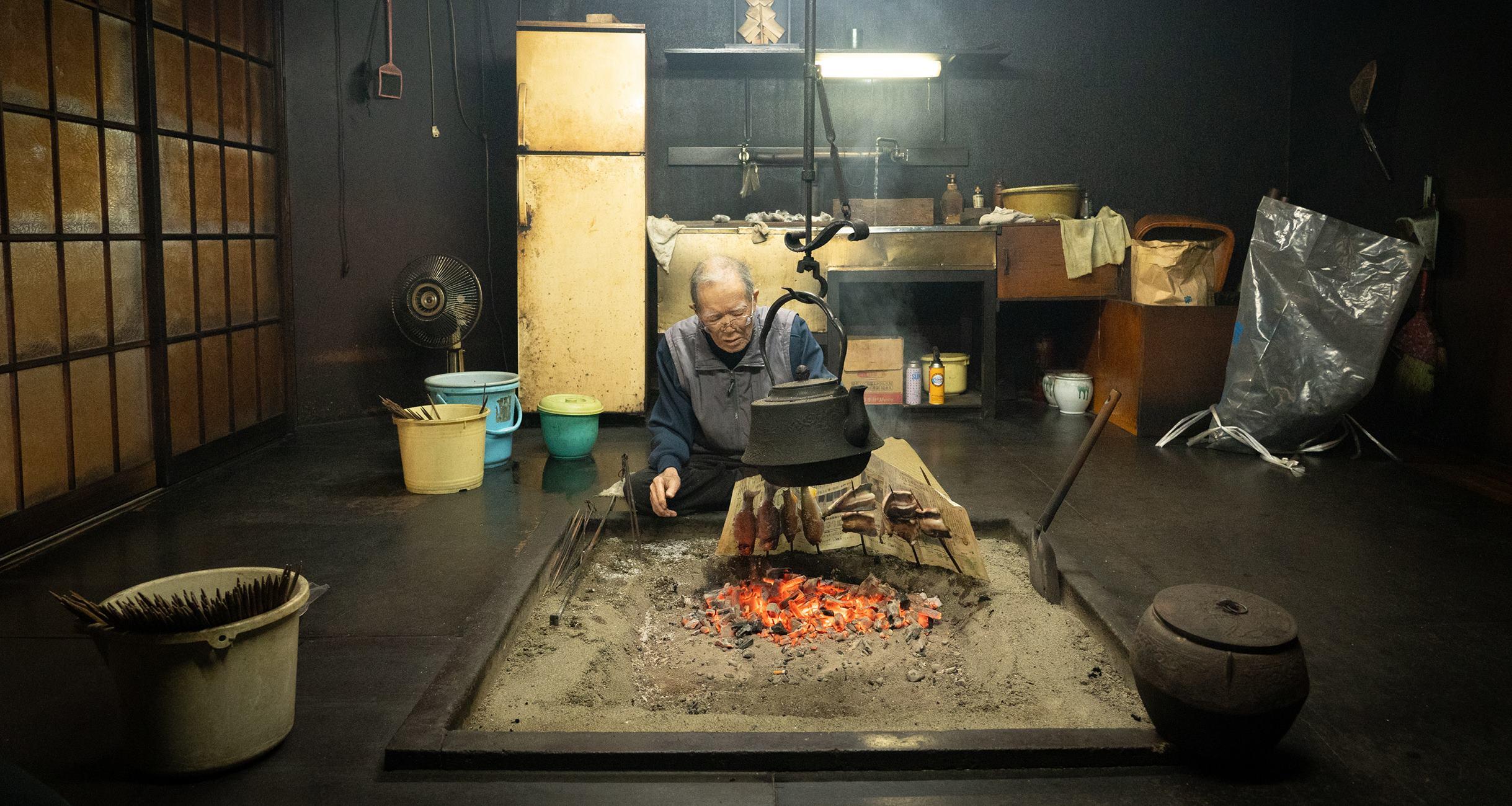 昼下がりの囲炉裏。 | 米をつくるということ。 | dancyu (ダンチュウ