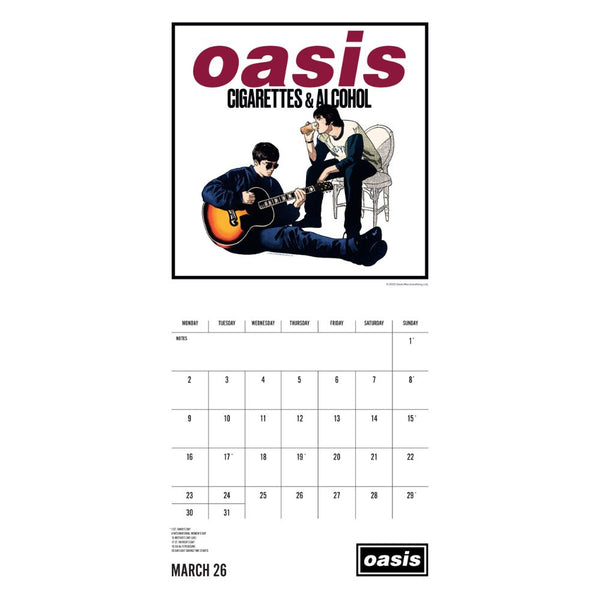 OASIS 2026 SQUARE CALENDAR – Danilo Promotions