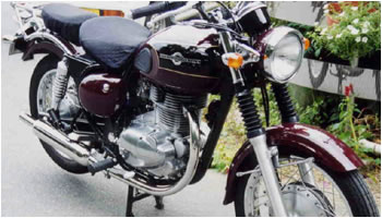 バイクのマフラーを製作,エストレヤ,エストレア大和ステンレス