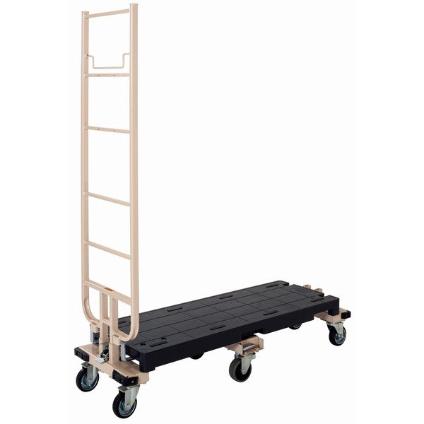 六輪台車 6輪台車 スライドカート 耐荷重300kg 片袖付 1270×425×1600mm