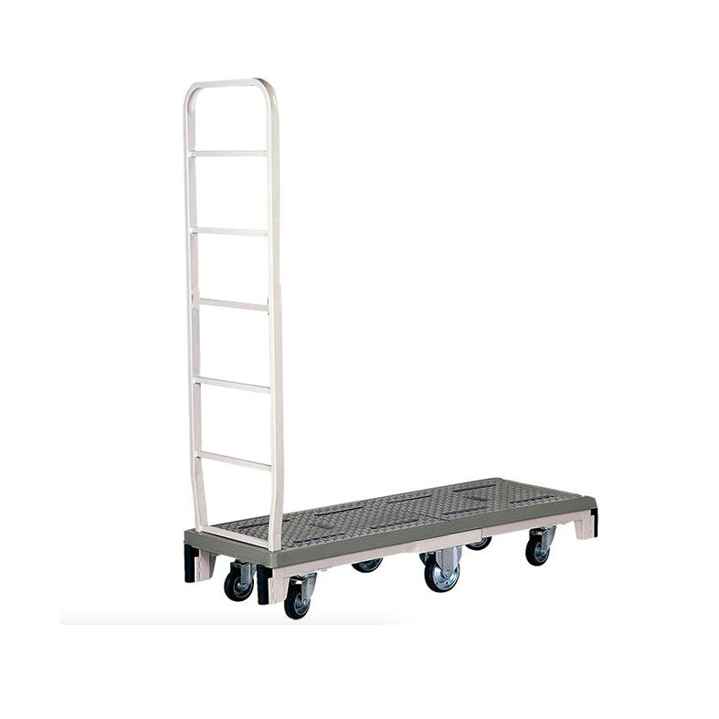 バランスカート 6輪台車 平台車 1305W×425D×1507H 耐荷重300KG 片袖