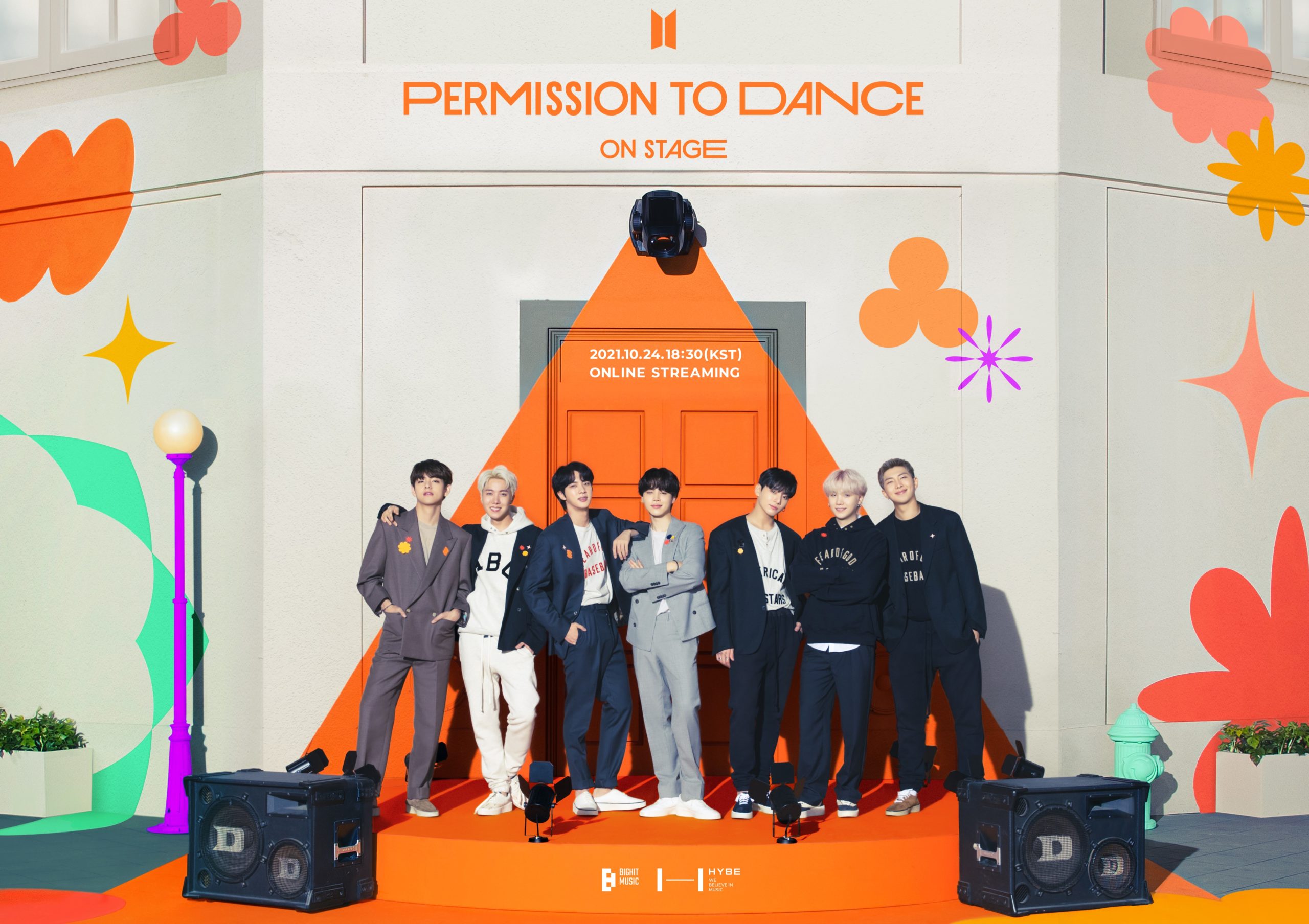 BTS PERMISSION TO DANCE ON STAGE サウンドチェック・ストリーミング
